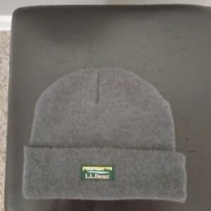 L.L. Bean Charcoal Knit Beanie
